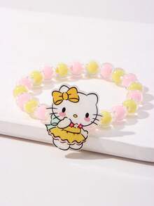 1 buah Gelang Manik-Manik Kucing Lucu Sanrio, Cocok untuk Pesta Liburan, Sekolah, Hadiah Ulang Tahun untuk Anak Perempuan - MultiWarna - View 15