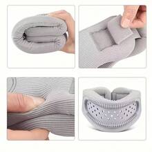Đai hỗ trợ cổ di động mới chống gục đầu cho nam và nữ, hỗ trợ cổ văn phòng, chăm sóc và hỗ trợ cổ tại nhà, chống gục đầu, 3 màu có sẵn - Nhiều màu - Xem 3
