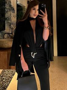 Women Accessory Sets - Black - View 3