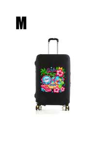 Vigour Summer 18-32 吋耐用通用行李箱防塵套，印有 Girls Trip 2026，防塵防刮，彈性邊緣，適用飛機、蜜月、機場、郵輪、商務旅行，男女通用旅行必備配件，適合大多數滾輪行李箱、行李箱、拉桿包，送給家人、朋友、母親、老師的完美禮物 - 彩色 - 查看 15