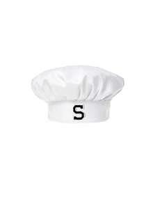 1pc White Chef Hat With Letter Print, Adjustable Kitchen Headwear For Cooking Baking Professional Unisex Breathable Cap Work Accessory - White - View 27