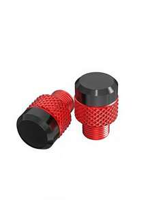 2pcs 10mm CNC Motorcycle Rearview Mirror Hole Orthodontic Screw Decorative Covers, Universal Motorcycle Rearview Mirror Decorative Screws, Suitable For Kawasaki CB650R/CB1000R, MT07/MT09, Hunter 350, CFMOTO 450SR, Suzuki SV650 - 2pcs - View 11
