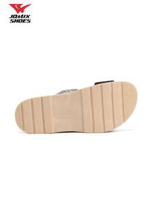 JOMIX Women's Summer Sandals & Mules, Decorated Casual Shoes With Padded Insole And Shock-Absorbing Sole - Black - View 5