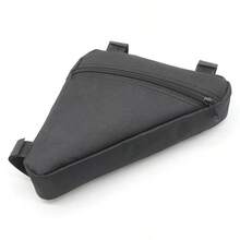 1pc Bicycle Triangle Bag, Top Tube Bag, Front Crossbar Bag, Durable Cycling Gear - Multicolor - View 4