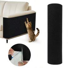 Wall Furniture Scratch Guard Pad, Self-Adhesive No-Drill Installation, For Cat Tree Surroundings And Near Litter Box Walls, This Is An Excellent Product And A Perfect Gift For Cats, 5mm Thick - 30*200 cm / 12*79 Inch - View 10