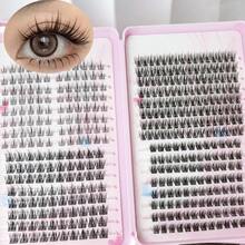 400 Pcs DIY Natural Multiple Styles Cluster Lashes Manga Lashes Soft Wispy Individual Cluster Eyelashes Extension Makeup - View 6