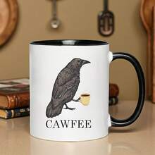 Nuevo paquete individual, una encantadora y práctica taza de cerámica, adecuada para café y otras bebidas tanto en verano como en invierno, una excelente opción para regalos de cumpleaños, días festivos, Navidad, Año Nuevo y San Valentín, 11 onzas. - Imagen 1 pieza - Ver 3
