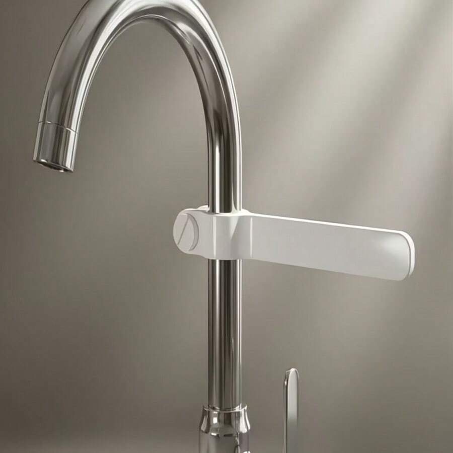 1 pieza Toallero ajustable, soporte para toallas de grifo, estilo de instalación universal para grifo, estante de almacenamiento sin taladro para fregadero, estante colgante para paños de cocina, estante para secar ropa, estante de almacenamiento para baño sin dañar el grifo, almacenamiento de cocina que ahorra espacio, accesorios para fregadero de cocina - Multicolor - Ver 1