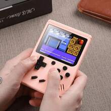 Retro Handheld Game Console 400-In-1 Mini Macaroon Game Machine 2.4-Inch 8-Bit LCD Screen Built-In 1020mAh Battery Ideal Holiday Birthday Gift - View 10