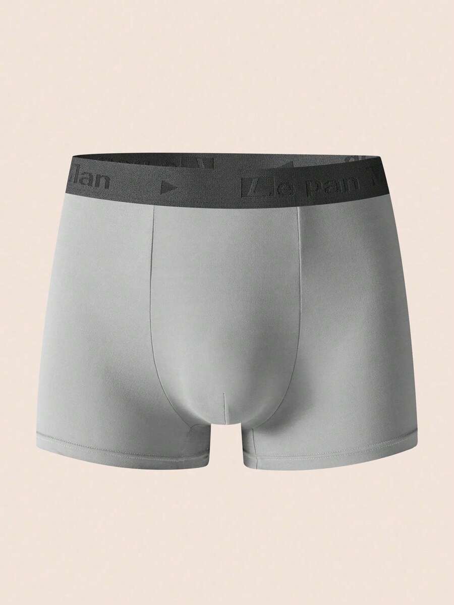 Set Of 7 Simple And Comfortable Boxer Briefs For Men - Pink - View 1