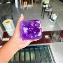 1 pieza Nueva bola de silicona con forma de animal para apretar, diseño muy atractivo, tacto pesado, juguete antiestrés, regalo perfecto para fiestas, juguete de relajación, decoración de escritorio, regalo de cumpleaños, regalo de Pascua, regalo perfecto, regalo, juguete de apretar cuadrado de 7cm con aroma a leche hecho a mano TPR, producto de caliente transfronteriza - Multicolor - Ver 8