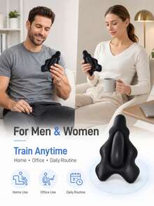 1pc Kegel Exerciser Pelvic Floor Muscle Trainer Unisex Massager Home Fitness Equipment - Multicolor - View 6