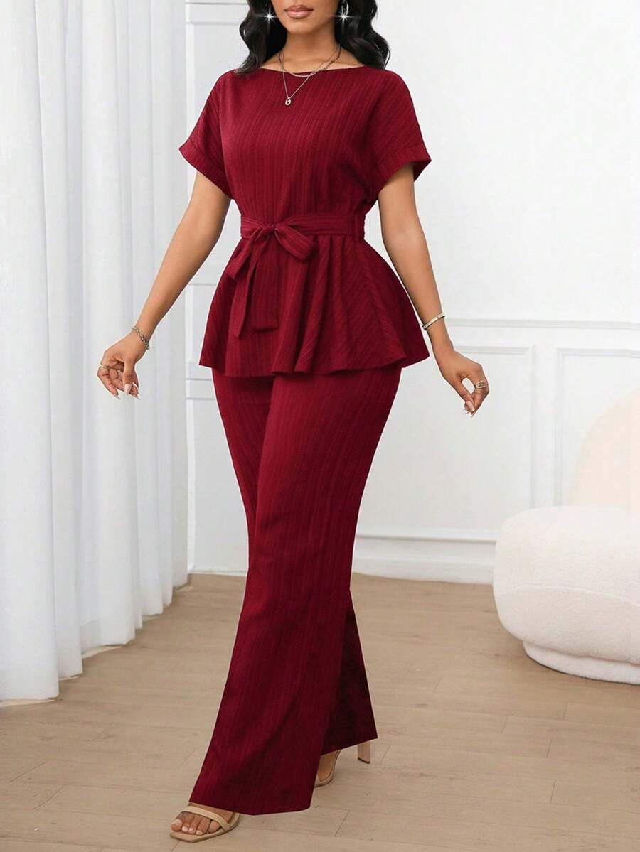 Maternity Plus Size Sports Bodysuits & Jumpsuits - 粉色 - 查看 1