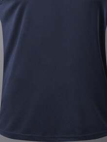Herren ärmelloses Sport-Tanktop, atmungsaktiv, schnelltrocknend, mit reflektierendem Muster, Rundhalsausschnitt, Fitness, Laufen, Freizeitweste für den Sommer - Blau - Übersicht 4