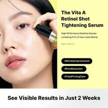 Vita A 視黃醇緊緻精華液 | 含脂質體視黃醇與 Matryxyl® 成分，有效收縮毛孔、淡化皺紋與細紋，使肌膚更緊緻，15ml - 彩色 - 查看 7