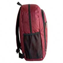 Mochila Unissex Notebook Resistente para Viagem ou Escola - Vermelho - Visão 8