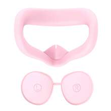 Silicone Face Pad With Lens Protector For MetaQuest 2/Quest 3/Quest 3s Standard Face Interface, VR Face Mask, Quest 2 Accessory, Silicone Cover Only - View 14