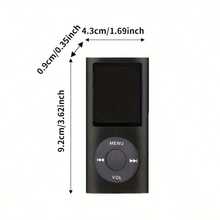 1.8 吋 LCD 螢幕 MP3 播放器，無損錄音數位音樂播放器，支援 TF 卡、FM 收音機、錄音功能，便攜迷你隨身聽，適合學生戶外運動音樂設備 - 查看 4