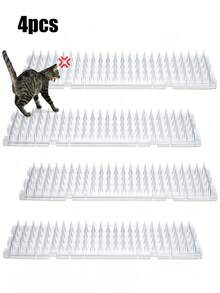 High-Quality Transparent Plastic Outdoor Bird & Cat Deterrent Spikes, With Extended Protective Spikes, Suitable For Indoor And Outdoor Environments, Effectively Prevent Pigeons, Squirrels And Cats Nuisance, Durable Cat Deterrent Spikes - Multiple Styles - View 13