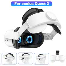 头带兼容 Oculus Quest 2/Meta Quest 3/Meta Quest 3S 配件可调节带子更换，增强舒适度支撑和 VR 游戏沉浸感（不含电池） - 彩色 - 查看 13