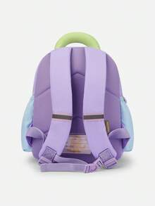 Balabala 2026 New Kids Backpack, Cute & Fashionable, Lightweight, Unisex For Boys And Girls, Soft & Durable, Daily Use & Travel Bag - Pink Purple - View 2