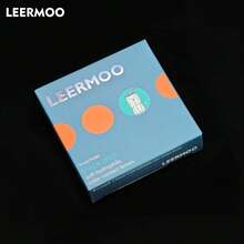 Leermoo One Pair Of Snowflake Black Color Contact Lenses Yearly Use Prescription 14.5mm DIA 8.6mm BC Big Eye Girl Natural Enlargement Small Pupil Effect Daily Cosmetic Color Contacts, Enhanced Eye Beauty, Photo-Ready Glam Look, Party Makeup - Snowflake Black - View 12