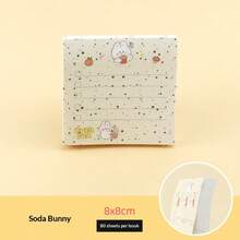 2026-1pc Cute Bear Sticky Notes Set, Children's Memo Notepad, Planner Accessories, Classroom Supplies, Back To School Gift, Creative Birthday Gift - Multicolor - View 10