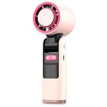 Built-In 2 X 2000mAh, Portable Handheld Turbo Fan, 199 Speed Settings, Rechargeable, Semiconductor Cooling Technology, Perfect For Outdoor, Travel And Work Use. - 手持 - 查看 13