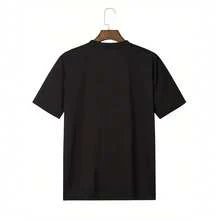 Camiseta Unisex de Algodón de Manga Corta y Cuello Redondo - Suave, Clásica, Transpirable, para la Clase de 2027, Adolescentes, Graduación, Casual, Deportiva - Blanco - Ver 3