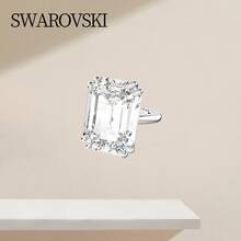 Swarovski MESMERA Simple And Stylish Square Oversized Crystal Women's Ring - Girlfriend Gift, Christmas Gift, Birthday Gift 5600855 - Butterfly - View 1