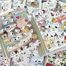 1 Set/8pcs 2026 Popular Snoopy Blue Stickers, Suitable For Anime Lovers And Sticker Collectors (Unisex), Applicable For Phone Cases, Decorative Notebooks, Anime Conventions, Birthday Parties, Back To School, Holiday Gifts And Prizes, Random Styles - Multicolor - View 4