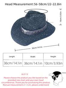 1pc Unisex Rivet Bull Head Leather Decor Sequin Woven Breathable Straw Hat, Western Cowboy Hat, Suitable For Spring/Summer, Applicable For Western Theme Events, Gatherings, Parties, Role Play, Festivals, Music Festivals, Fashion And Multi-Purpose, Beach, Vacation - Multicolor - View 10