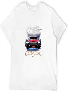 Christine Stephen King Master Horror Legend Book Fan - Camiseta blanca - Blanco - Ver 1