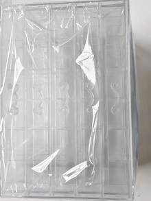 1pc 5 Layer Clear Acrylic Jewelry Storage Box Multi Grid Divided Drawer Organizer Dustproof Stackable Earring Ring Bracelet Necklace Display Case Large Capacity Jewelry Holder For Women - Clear - View 14