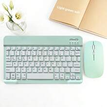 10吋無線鍵盤，超薄充電式藍牙鍵盤與滑鼠套組，相容 Android、Windows、Pro、Air、Mini，支援 iPadOS iOS 13 及更多 - 查看 16