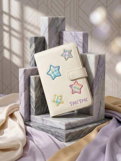 Passport Holder,Passport Cover,Passport Case,Star,Cartoon,For Travel,For Flight,For Back To School,Lightweight,Passport Pouch,Passport Bag
