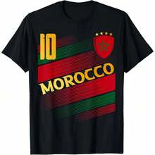Drapeau marocain, fierté marocaine, couple T Chemise - Noir - Voir 1