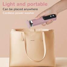 2-In-1 Electric Foot File And Nail Buffer, 6 Adjustable Speeds, USB Rechargeable 1200mAh, Foot Care Tool, Removes Dead Skin And Calluses, Improves Dry Rough Heels, Creates Smooth Foot Skin - Pink - View 6