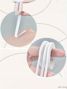 1pc Hypoallergenic Breathable Eyelash Extension Tape, Suitable For Eyelash Extensions And Eyelid Lift, Essential Tool For Beauty Salons - Multicolor - View 2