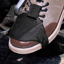 1/2 piezas Cubierta de zapato para palanca de cambios de motocicleta! Diseño antideslizante de panal + Protección de la superficie del zapato Cubierta de palanca de cambios, Material resistente al desgaste dedicado para la palanca de cambios de motocicleta, Protección del zapato antideslizante y antidesgaste sin deslizamiento, Ajuste universal para varias motocicletas, Reutilizable y fácil de limpiar, Protege la limpieza de la superficie del zapato y mejora la experiencia de conducción~ - Fundas para zapatos de moto - Ver 6
