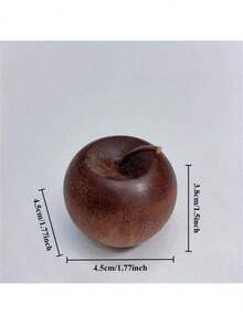 Natural Wood Aromatherapy Diffuser - Apple Shaped Essential Oil Diffuser, Elegant Brown Wood Grain, No Open Flame, Automatic Diffusion System, Suitable For Home, Car, Office (Compatible With Essential Oils, No Heating/No Open Flame) - Suitable For Bedroom - / - View 4