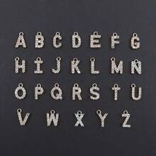2件組極簡時尚櫻桃字母吊墜銀色不鏽鋼唇形鏈條項鍊 女款 - 銀色 - 查看 4