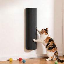 Poste rascador para gatos, diseño autoadhesivo, permite que las mascotas disfruten de diversión y relajación. Sin perforación, instalación montada en la pared, resistente al desgaste y a los arañazos - 30cm - Ver 19