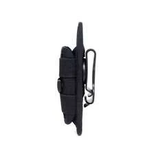 1pc Nylon Tactical Flashlight Holster, 360° Rotatable Clip MOLLE Flashlight Mount, Outdoor Hiking Airgun Waist Belt Gear Pouch - Black - View 12