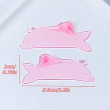 Permania 1 Pair Dolphin Shape Lashes Soften Pads Eyelashes Lift Pads,Use For Eyelash Tinting & Softening,Suitable For Salons And DIY,Can Be Cleaning - Multicolor - View 4