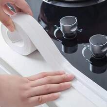 Silicone Kitchen & Bathroom Waterproof Tape, Kitchen Seam Sealing Strip, Transparent Waterproof Strip, Bathroom Toilet Gap Corner Line Tape, Suitable For Sink Gaps, Durable Material, Suitable For Home And Restaurant - View 10