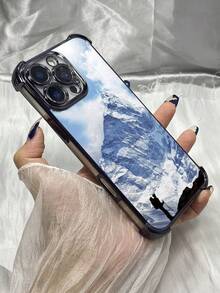 Fundas para celular de moda 2026DF1016 Pico de montaña Bosque Arte nevado Funda transparente para iPhone 17 16 15 14 13 12 11 Pro Max Plus 17 Air 16e para Galaxy S26 S25 S24 S23 S22 S21 S20 Note20 Ultra 10 Plus FE S25 Edge A36 A56 A26 A07 A55 A54 A35 A34 A32 A25 A24 A16 A15 A13 A12 A06 A05s A05 A04e A03s A02s A03 Core F04 M04 M05 F05 para G52 G84 G54 E15 G30 G20 G10 para Honor 90 Pro X5B X9B X9A X40 Magic6 Lite Pura 70 Pro 70 Ultra para Vivo Y17s Y28 Y17 Y36 Y27s para Redmi Note 14 13 12 11 10 P - Negro - Ver 1