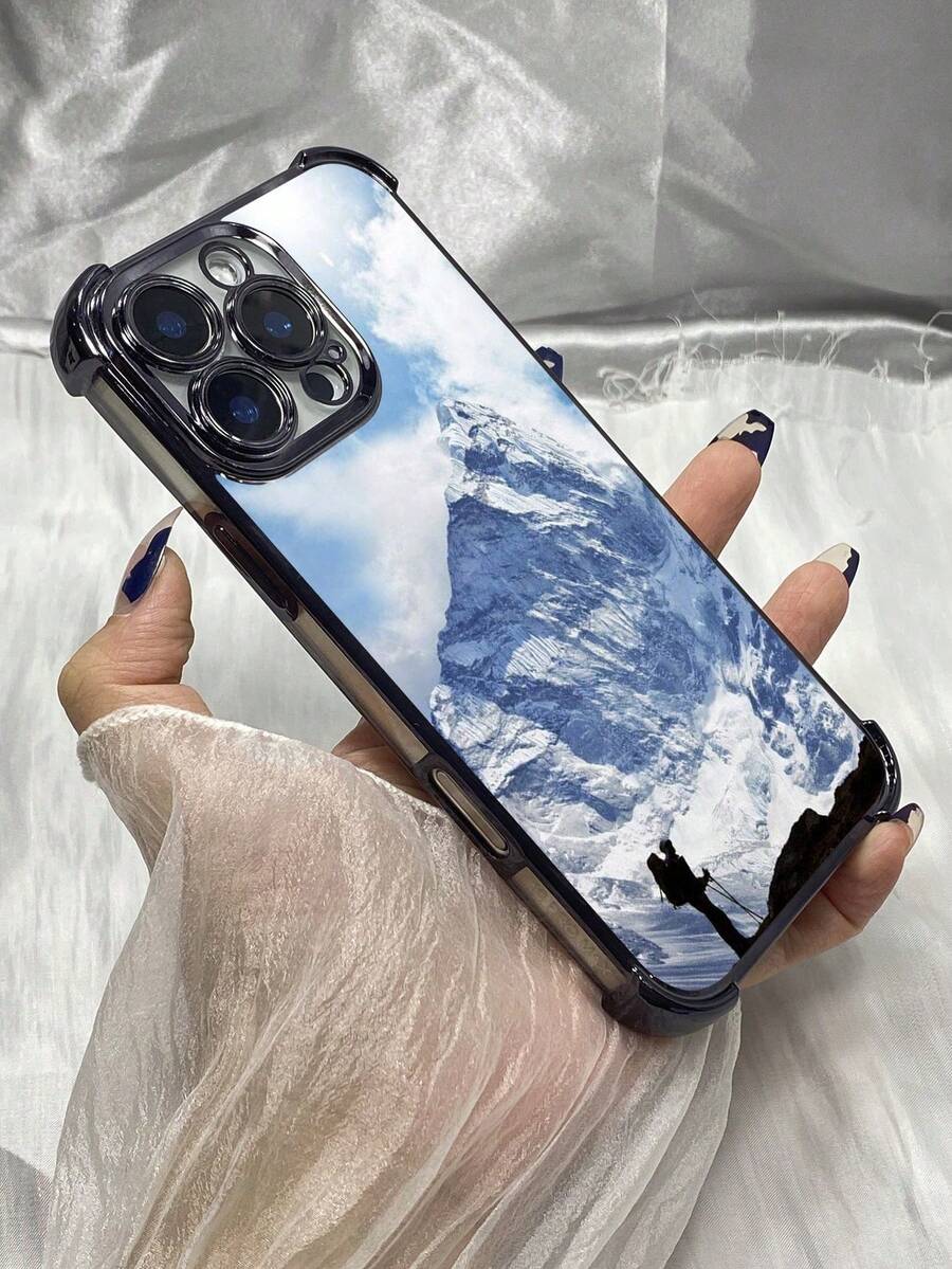 Fundas para celular de moda 2026DF1016 Pico de montaña Bosque Arte nevado Funda transparente para iPhone 17 16 15 14 13 12 11 Pro Max Plus 17 Air 16e para Galaxy S26 S25 S24 S23 S22 S21 S20 Note20 Ultra 10 Plus FE S25 Edge A36 A56 A26 A07 A55 A54 A35 A34 A32 A25 A24 A16 A15 A13 A12 A06 A05s A05 A04e A03s A02s A03 Core F04 M04 M05 F05 para G52 G84 G54 E15 G30 G20 G10 para Honor 90 Pro X5B X9B X9A X40 Magic6 Lite Pura 70 Pro 70 Ultra para Vivo Y17s Y28 Y17 Y36 Y27s para Redmi Note 14 13 12 11 10 P - Negro - Ver 1