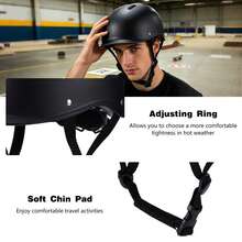 Adult Bicycle Helmet - Breathable, Adjustable, And Unisex. A Dual-Certified, Multi-Functional Sports Helmet Suitable For Skateboarding, Inline Skating, Cycling, Scooters, Balance Bikes, And Other Activities. (Size L: 22–24 Inches) - 016-m - View 4