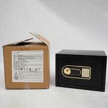 Safe, Fireproof, Furniture Safe, Document Safe, Cash Box, Wall Safe, 22L + - C - 查看 9